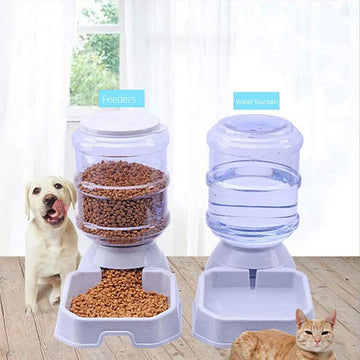1 Gallon Pet Cat/Dog Automatic Feeders