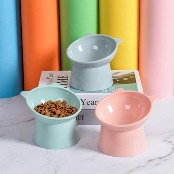 Non-slip Cat Bowls with Raised Stand