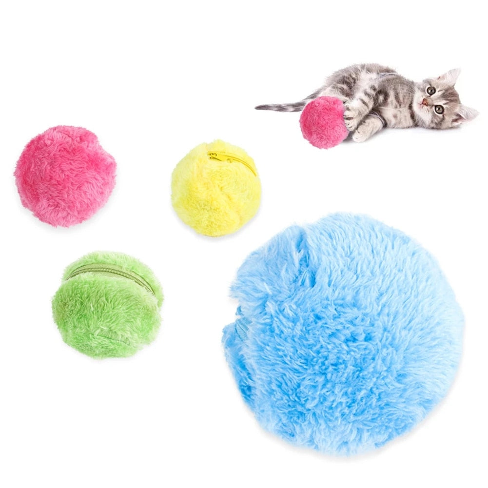 Automatic Rolling Ball Electric Cat Toy